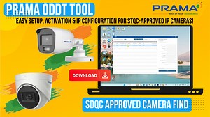 Prama ODDT Tool Tutorial: Easy Setup, Activation & IP Configuration for STQC-Approved IP Cameras! The ultimate guide for hassle-free CCTV installations. In this step-by-step tutorial, we break down everything you need to know about the Prama ODDT Tool – the free utility designed specifically for Prama network devices. Whether you're a beginner installer or a seasoned pro, learn how to search, activate, and configure IP addresses for your Prama STQC-approved IP cameras. Unlike Hikvision's SADP To