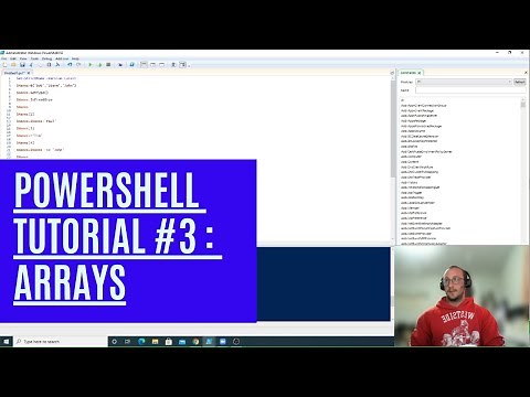 PowerShell Tutorial 3 : Arrays [Beginners]
