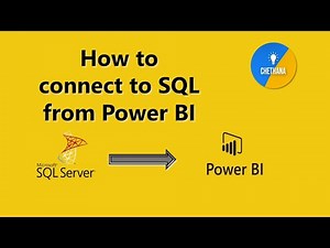 How to connect to SQL Server to import data - Power BI