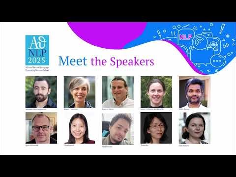 AthNLP25 | Yulan He - Encoder-Decoder Models