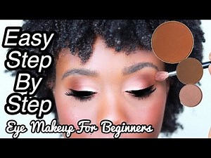 BASIC EYESHADOW TUTORIAL FOR BEGINNERS I How To Apply Eyeshadow - STEP BY STEP I Rose Kimberly