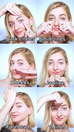 1.5M views · 10K reactions | 6 exercises to follow for your face Each part of our face is connected with another, so it’s important to target everything in combination. Apply moisturizer and follow each exercise for 30 seconds. Give yourself 14 days to start noticing changes. #facemassage #faceyoga #facefitness #facelifting #fineline Disclaimer: not a medical advice. For education purpose only. Consult with your physician if you have a medical condition. | Valeriia Veksler | Facebook