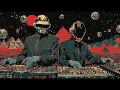 Daft Punk Style Mix 🎧 | Chillwave, Synthwave, Retro Funk, Nu Disco, Electronic Playlist