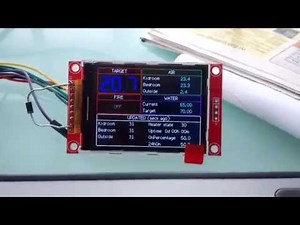 ESP8266 ILI9341 TFT demo