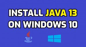 How to install Java 13 on Windows 10 - Studyopedia