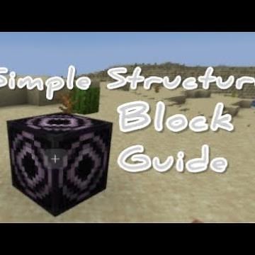 How to Use Structure Blocks in Minecraft (Bedrock)