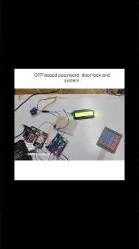 OTP Based Password Door Lock using Arduino UNO, Keypad, GSM SIM900A & Servo Motor