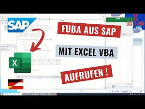 Funktionsbaustein aus SAP mit Excel VBA aufrufen [deutsch]