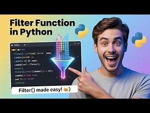 Python filter() Function Explained with Examples | Python Basic To Advance | AI Nikhil Model Mind