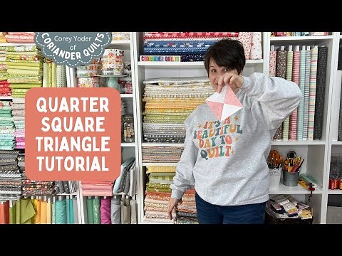 Quarter Square Triangle Tutorial
