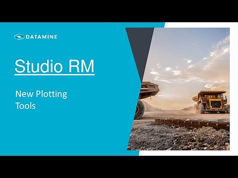 Updated Plotting Tools in Studio | Datamine Software