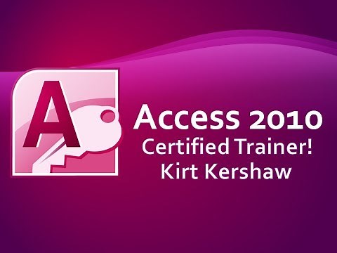 Microsoft Access 2010: Tutorial for Beginners Part 1