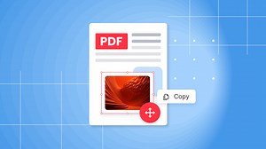How to cut, copy and paste images in a PDF file - Soda PDF
