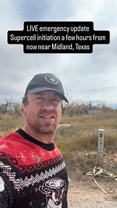 27K views · 2.7K reactions | Live emergency update from the Permian Basin of Texas with supercell initiation expected in the next few hours! #Stormchase mode has been activated! This is the first if three days in a row of severe weather. Tornado potential each day but should remain modest | Reed Timmer Extreme Meteorologist | Facebook