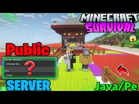 🚀 Join My Public Survival SMP Server 🤯| Minecraft 1.21+ | Java/PE/Cracked | 24/7 Online 🔥