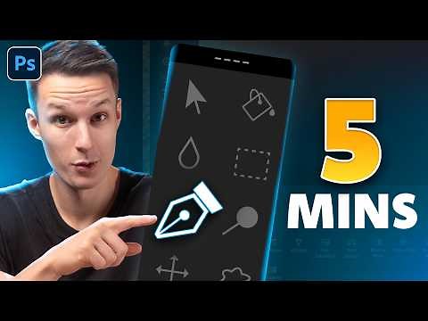 Master The Pen Tool In 5 MINUTES | Photoshop Tutorial