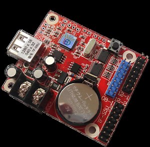 How To Program LED Running Message Board Using PowerLED With TF-S5U Control Card