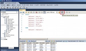 Mysql Workbench Show