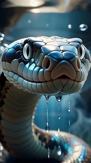 Giant Python Sneaks Into Pool — A Terrible Shocking Moment !