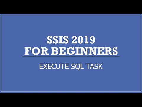 SSIS 2019 | Execute SQL Task | Return Data from SQL Server Database to Package Variables