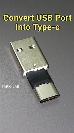 Convert USB Into Type C
