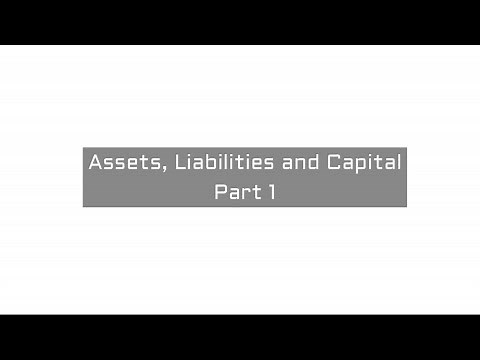 ASSETS, LIABILITIES AND CAPITAL