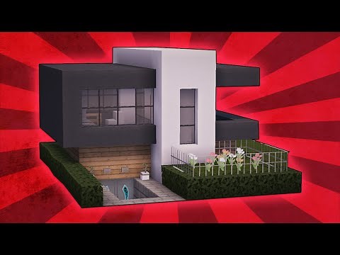Minecraft: How To Build A Small Modern House Tutorial (#21)