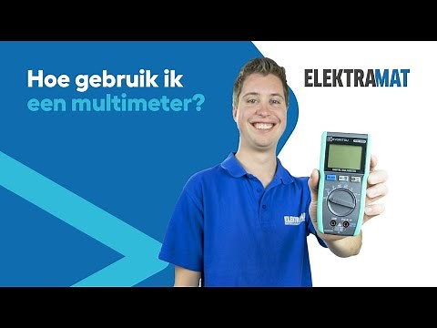 Hoe gebruik ik een multimeter?