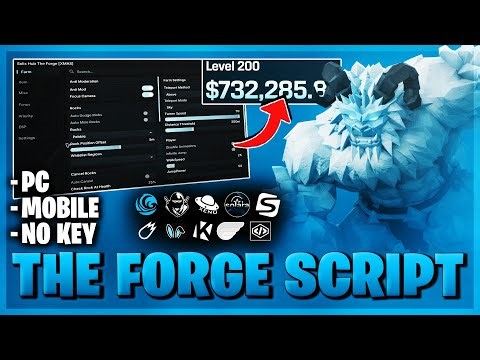 [❄️ XMAS] The Forge Script – KEYLESS | INSTANT FORGE | AUTO FARM | AUTO FORGE