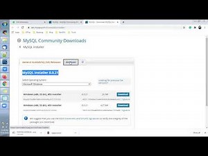 Mysql Installation on Windows