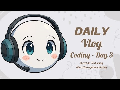 Voice to Text in Python | Speech Recognition using Google API & Microphone - Tamil