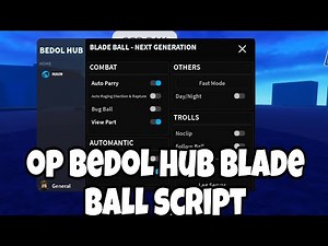 *OP* Bedol Hub Blade Ball Roblox Script Hack | Roblox Executors | Mobile & PC