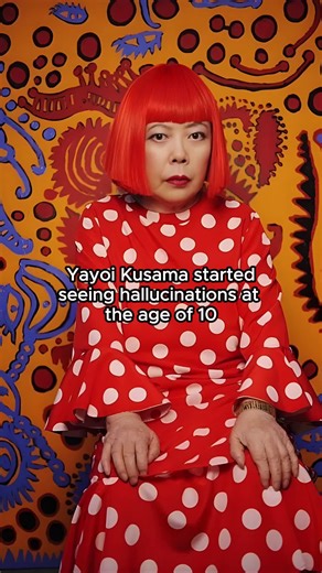 Yayoi Kusama is one of the most influential figures in contemporary art. Born in Japan in 1929, she transformed the hallucinations she experienced from a young age into a unique artistic language. Her signature polka dots symbolize repetition, obsession, infinity, and self-obliteration. Working across painting, sculpture, performance, and installation, Kusama is best known for her Infinity Mirror Rooms, immersive spaces that confront viewers with the feeling of endlessness. Her work boldly explo
