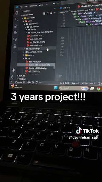 What do you think about Laravel full-stack? #softwareengineer #laravel #coding #tiktokviral #fyp