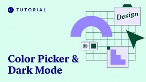 How to Use the Color Picker & Dark Mode - Academy