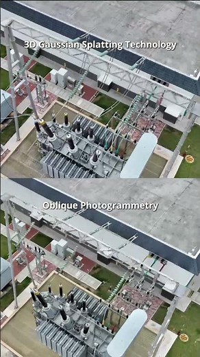 3D Gaussian Splatting vs Oblique Photogrammetry 🧑‍💻 DJI Terra, Drone 3D Modelling Software