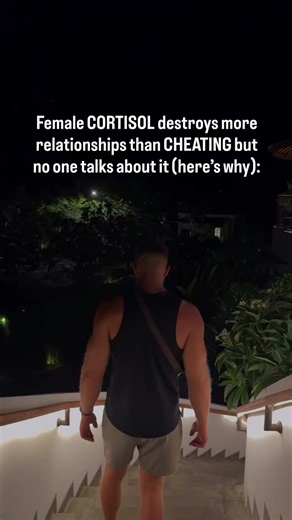 1. A woman’s hormonal system is five times more sensitive to stress than a man’s. Studies show that the HPA axis (hypothalamus–pituitary–adrenal) in women activates faster and stays active longer. This means her body produces more cortisol under the same amount of stress and takes longer to recover. Even if she looks calm, her nervous system may already be operating in survival mode. 2. High cortisol blocks emotional bonding. Cortisol suppresses oxytocin - the hormone of love and trust. So even 