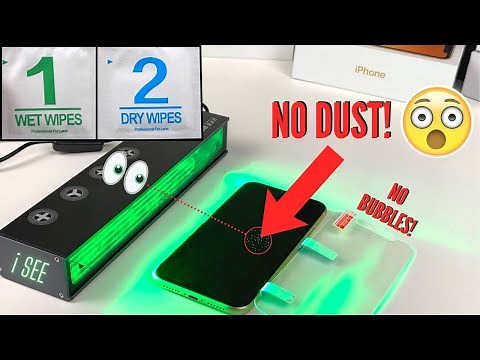 How to REALLY Install ANY Screen Protector! (GUIDE STICKER TRICK)