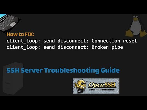 Fixing 'client_loop: send disconnect: Connection reset' and 'Broken pipe' SSH Errors
