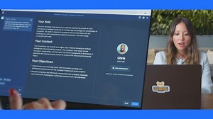 Interviews can be tough, but they don’t have to be. Your dream job is only a few practice sessions away. Get ready with real-time voice conversations and instant feedback from Cosmo ➡️ bit.ly/46Vrtdt | CodeSignal | Facebook