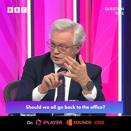 290K views · 816 reactions | “Should we all go back to the office?” Watch what this week’s Question Time panel said on working from home in 2 minutes Catch up with the whole debate from Stockport, on iPlayer and Sounds now https://bbc.in/4h7bcGA | BBC Question Time | Facebook