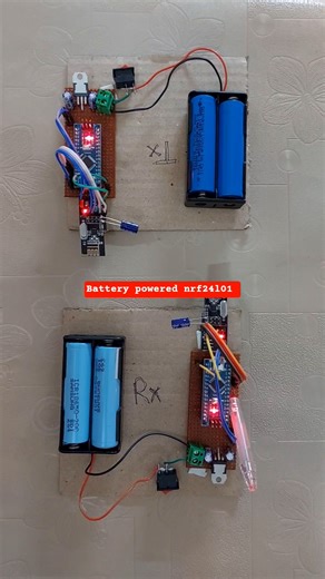 battery powered nrf24l01 | #feedshorts #shortsfeed #youtubeshorts #ytshorts #basicthings5506