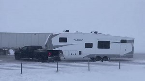 1M views · 4.4K reactions | Heads up drivers: Video from Minnesota State Patrol Sgt. Jesse Grabow shows several semis piled up in the Westbound lanes of I-94 around milepost 7. Traffic is being diverted at exit 15. Grabow says there were no life-threatening injuries in this incident. To keep track of weather and road conditions click here: https://www.valleynewslive.com/weather/ | Valley News Live | Facebook