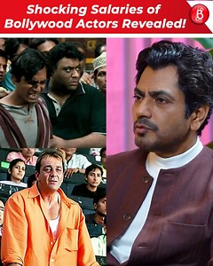 11M views · 276K reactions | Shocking Salaries of Bollywood Actors Revealed!Nawazuddin Siddiqui reveals his salary as a junior artist and also discloses how much he was paid as a main lead. | Bollywood Bubble - Features | Facebook