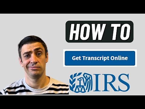 How to Get IRS Transcripts Online