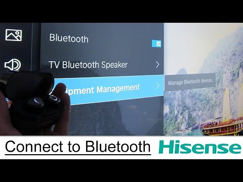 How to connect Bluetooth earphones or headphones to your Hisense smart TV