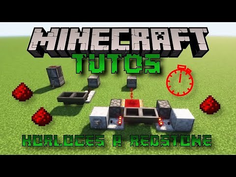 [MINECRAFT - TUTO 1.18] Horloges de redstone