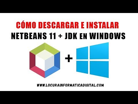 Como Descargar e Instalar NetBeans 11 + JDK en Windows 10/8/7