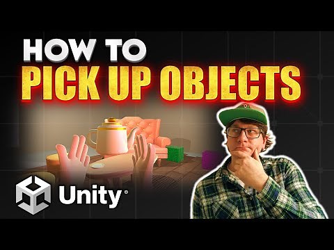 HOW TO PICK UP OBJECTS IN UNITY - BITE SIZE GAME DEV TUTORIAL