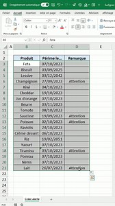 134K views · 1.3K reactions | L’astuce secrète pour créer une alerte visuelle dans Excel 狼 Tu veux faire décoller tes compétences Excel ? ➡️ Clique sur mon lien en bio pour découvrir ma formation Excel (éligible CPF) #excel #exceltips #astuce #astuceexcel | Dimby Rakotomalala | Facebook